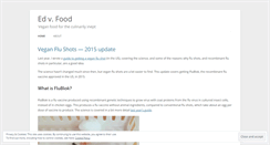 Desktop Screenshot of edvfood.com